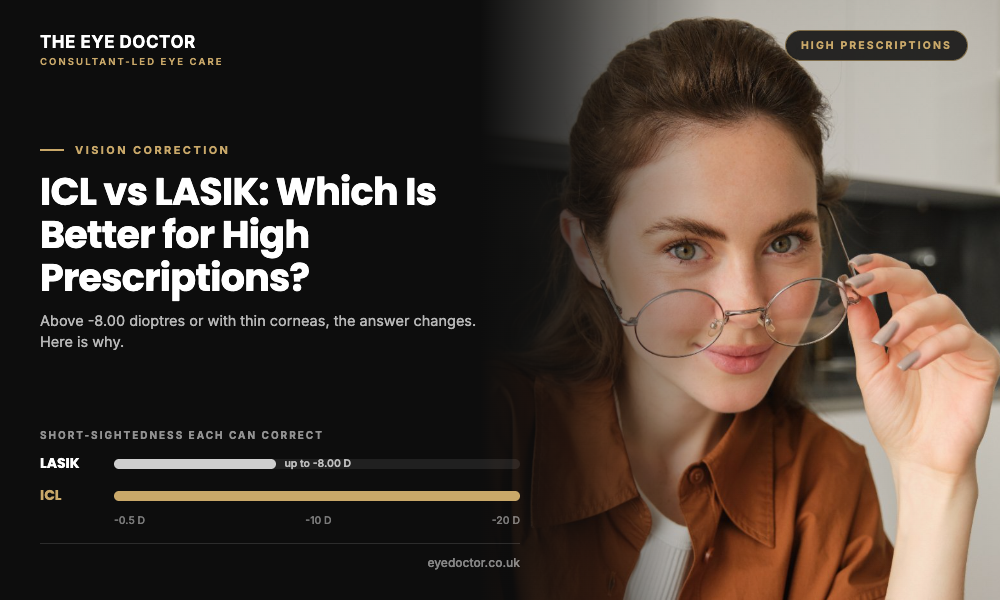 ICL vs LASIK: Which Is Better for High Prescriptions?